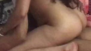 Real newlyweds couple